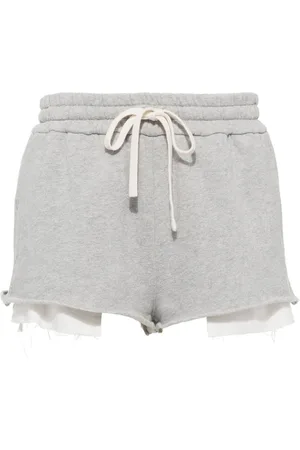 Miu Miu Shorts con dettaglio a strati