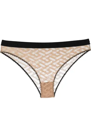 VERSACE Slip con monogramma
