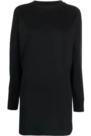 Palm Angels Donna Vestiti brillantinati - Abito modello maglione con logo glitter - BLACK GLITTERED