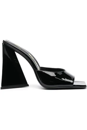 The Attico Mules Devon con punta quadrata