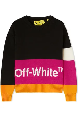 OFF-WHITE Maglione girocollo con design color-block