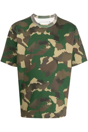 Heron Preston T-shirt con stampa camouflage