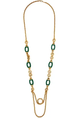 Dior Collana con pietre ovali anni 