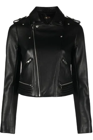 Maje Giacca biker in pelle