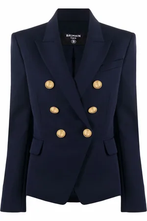 Balmain Giacca con bottoni goffrati