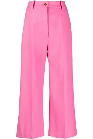 Patou Pantaloni crop svasati