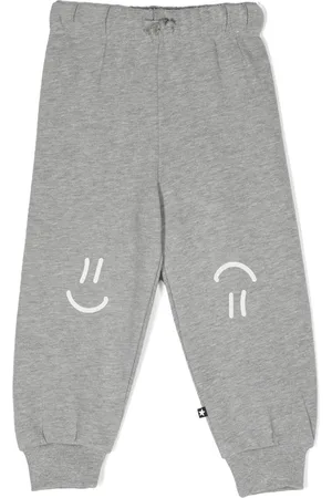 Molo Pantaloni sportivi con stampa