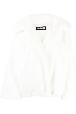 Styland Cappotto aperto in finta pelliccia