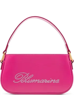 BLUMARINE Borsa a spalla con strass