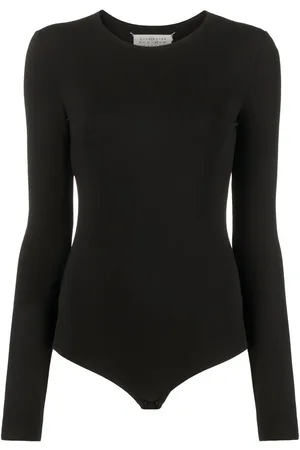 Maison Margiela Body girocollo a maniche lunghe