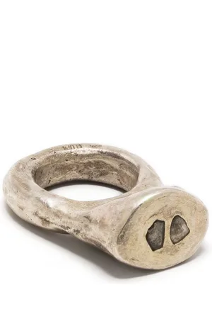 PARTS OF FOUR Anello Tall Roman con diamanti