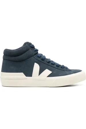 Veja Sneakers alte con applicazione