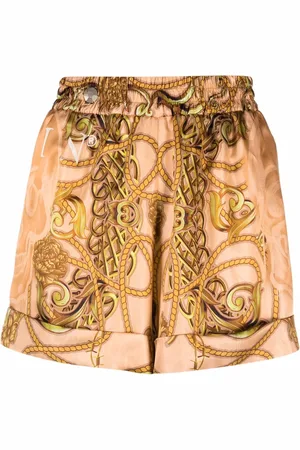 Philipp Plein Shorts Barocco con stampa