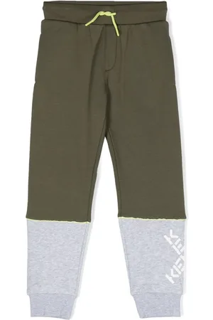 Kenzo Pantaloni sportivo con design color-block