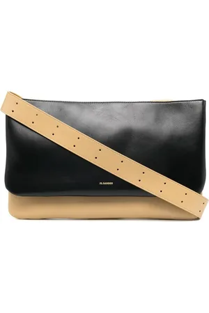 Jil Sander Borsa a spalla con design color-block