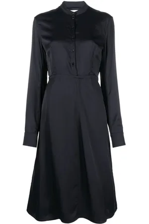 Jil Sander Abito midi senza colletto