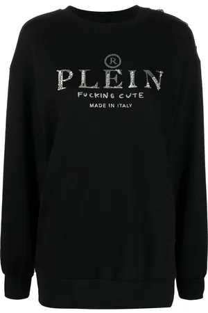 Philipp Plein Felpa girocollo con stampa