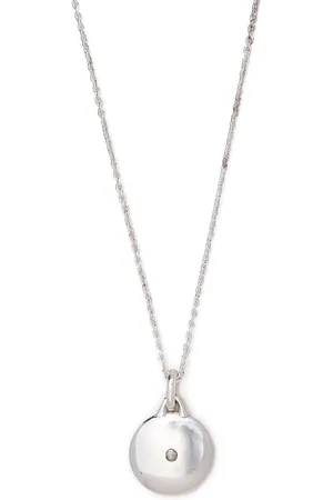 PARTS OF FOUR Collana Disk con diamanti