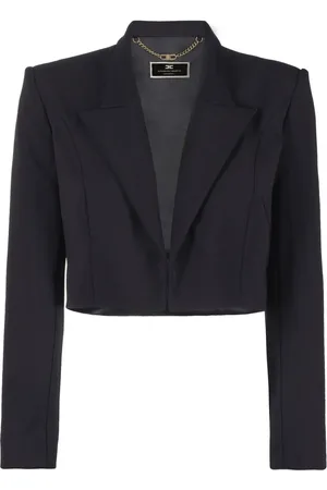 Elisabetta Franchi Blazer sartoriale crop