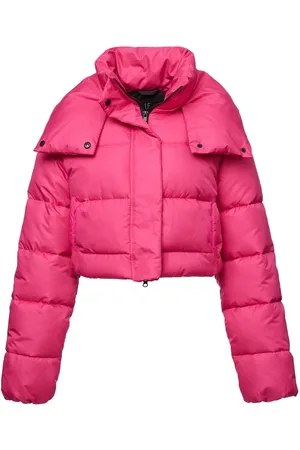 Unreal Fur Piumino crop Phaedra