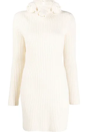BLUMARINE Abito corto a collo alto