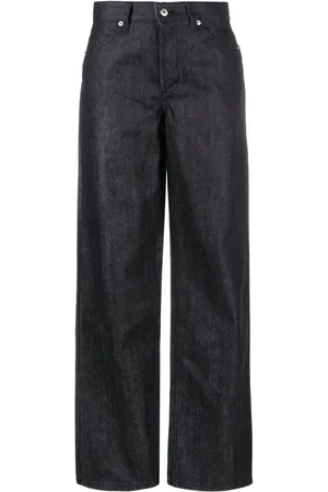 Jil Sander Jeans dritti a vita alta