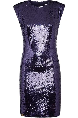 Philipp Plein Abito smanicato con paillettes