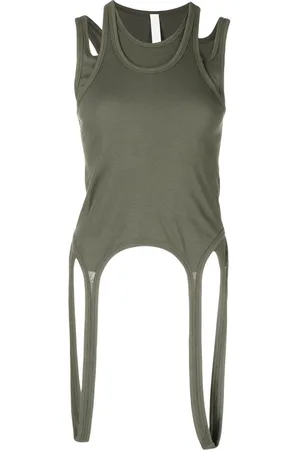 DION LEE Top con dettagli cut-out