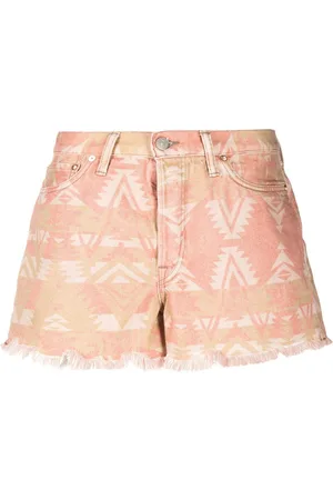 Ralph Lauren Shorts con bordi sfrangiati