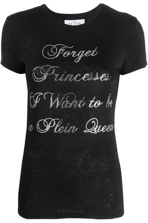 Philipp Plein T-shirt con cristalli