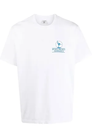 Sporty & Rich T-shirt girocollo con logo