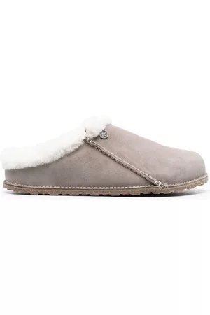 Birkenstock Uomo Scarpe stringate e mocassini - Slippers Zermatt Premium - Grigio