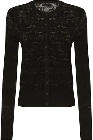Dolce & Gabbana Cardigan con logo DG jacquard