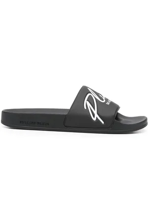 Philipp Plein Sandali slides con stampa