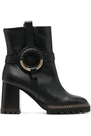 See by Chloé Stivaletti 100mm in pelle