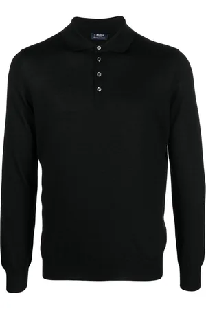 BARBA Polo a maniche lunghe
