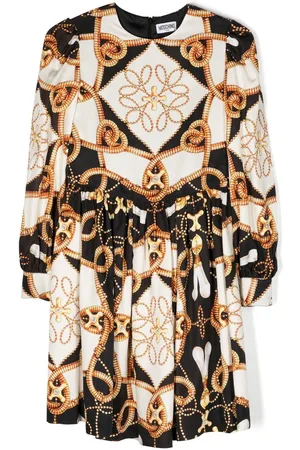 Moschino Abito Barocco con stampa