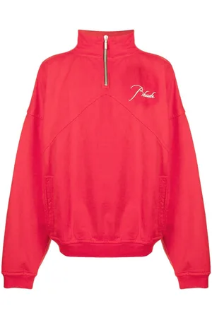 Rhude Felpa con ricamo