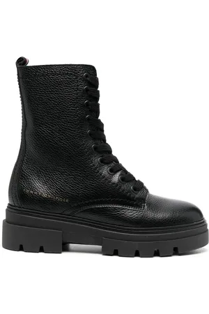 Tommy Hilfiger Stivaletti chunky in pelle