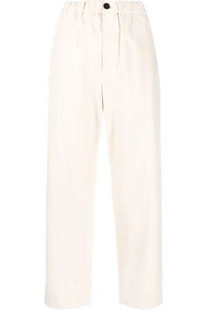 Jil Sander Pantaloni crop dritti