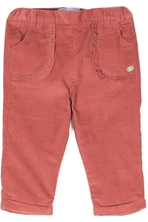 Tartine Et Chocolat Pantaloni a coste con ruches