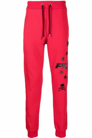 Philipp Plein Pantaloni sportivi con logo