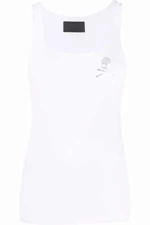Philipp Plein Top con strass