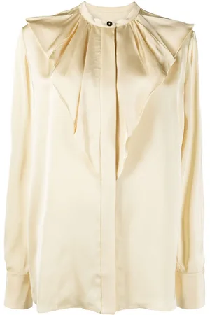 Jil Sander Blusa con ruches