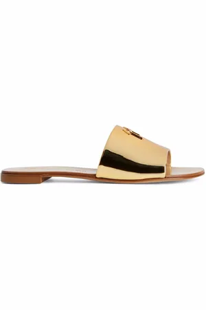 Giuseppe Zanotti Sandali slides Shirley metallizzati