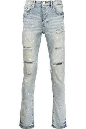 Purple Brand Jeans slim con stampa