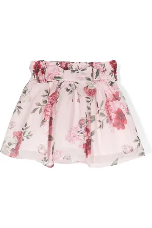 PATACHOU Gonna a fiori con fiocco