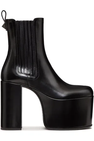 VALENTINO GARAVANI Stivaletto con plateau Club 125mm