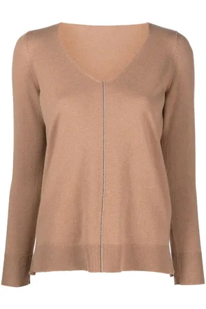 LE TRICOT PERUGIA Maglione con scollo a V