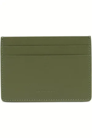 Jil Sander Portacarte con logo goffrato